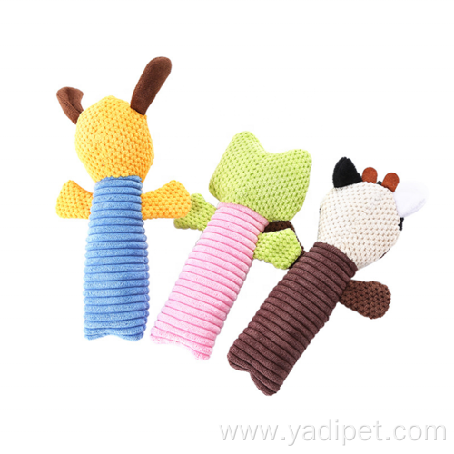 Lovely Squeaky Cartoon Pet Dog Stuffed Toy